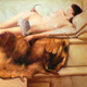 In the tepidarium - Sir Lawrence Alma Tadema